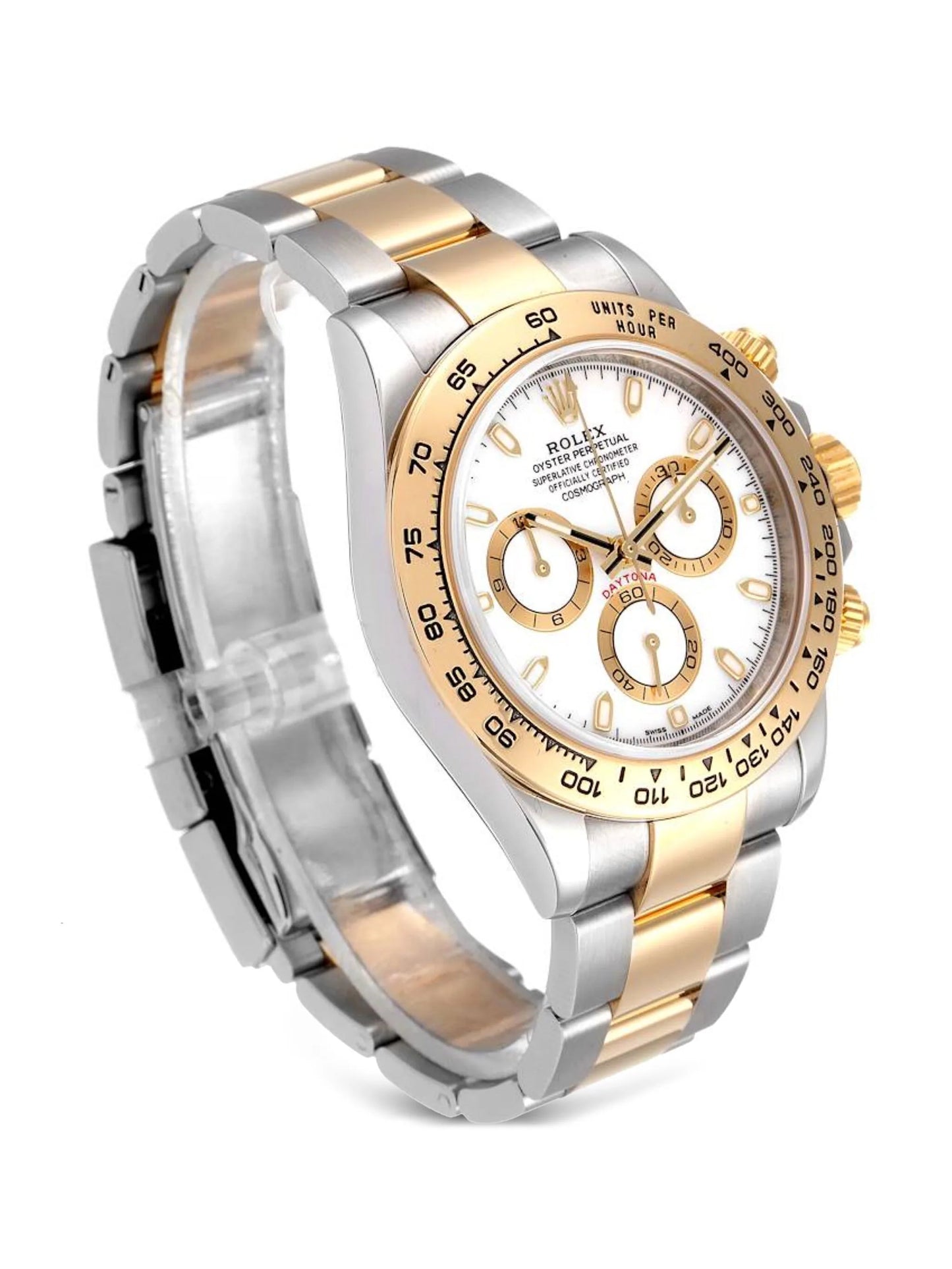 DAYTONA Stainless Steel 100%, Yellow Gold 100%