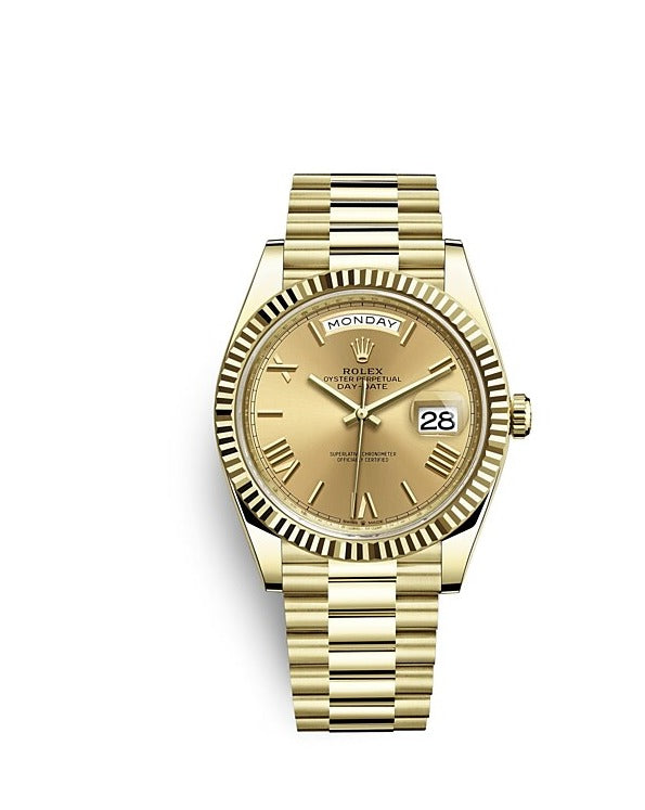 ROLEX DATE DAY 40 MM YELLOW GOLD