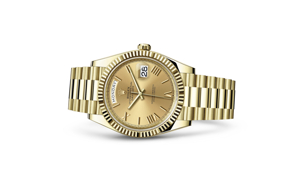 ROLEX DATE DAY 40 MM YELLOW GOLD