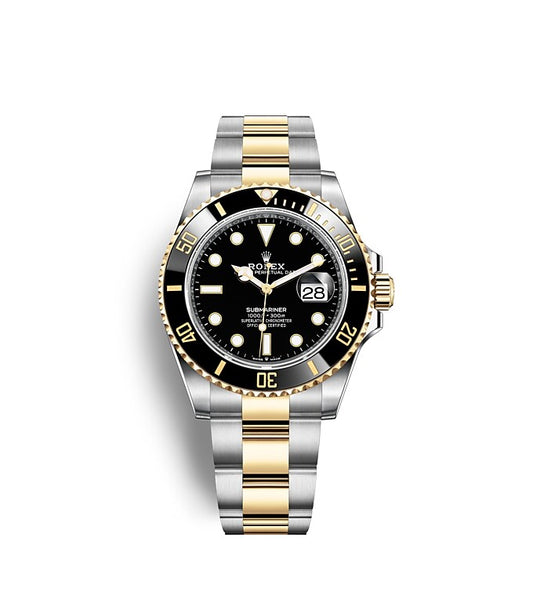 Rolex Submariner Date Black and Yellow gold